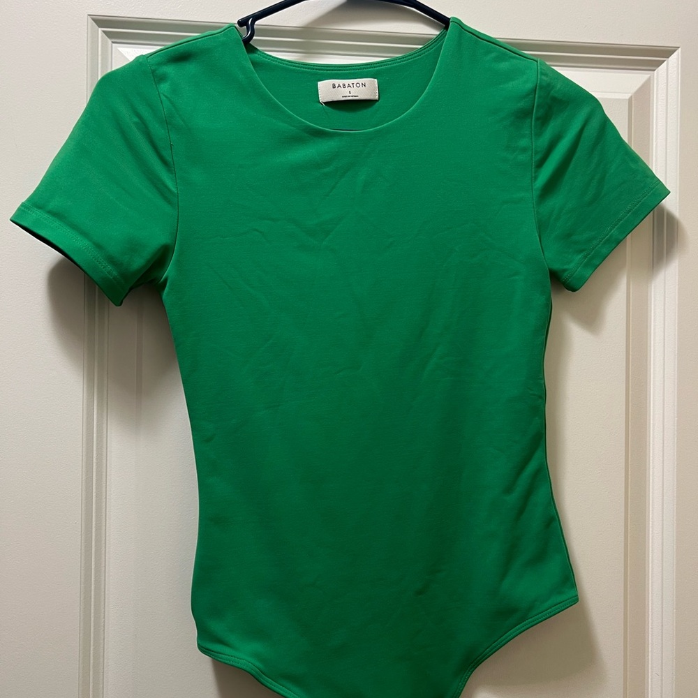 Green Babaton Contour Bodysuit